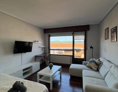 SA20A3_H1 Habitación exterior con terraza junto al metro de Algorta